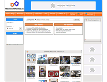 Tablet Screenshot of machineworld.biz